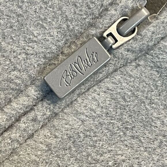 BOB MACKIE Wearable Art Women’s 2X Gray Black Vest Embroidered Full Zip Fleece - Picture 14 of 14